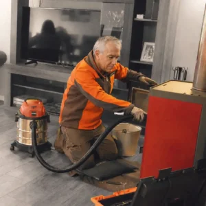 Limpieza y mantención de estufas a pellet